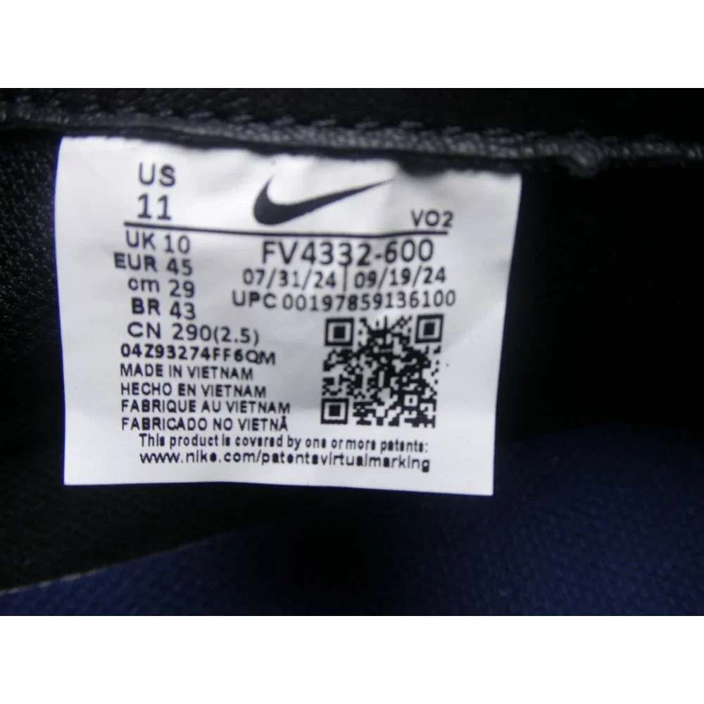 Nike Cygnal University Red/Black/University Gold/Navy Men's FV4332-600 SIze 11 - Picture 11 of 11